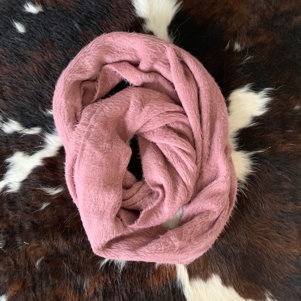 Pink scarf